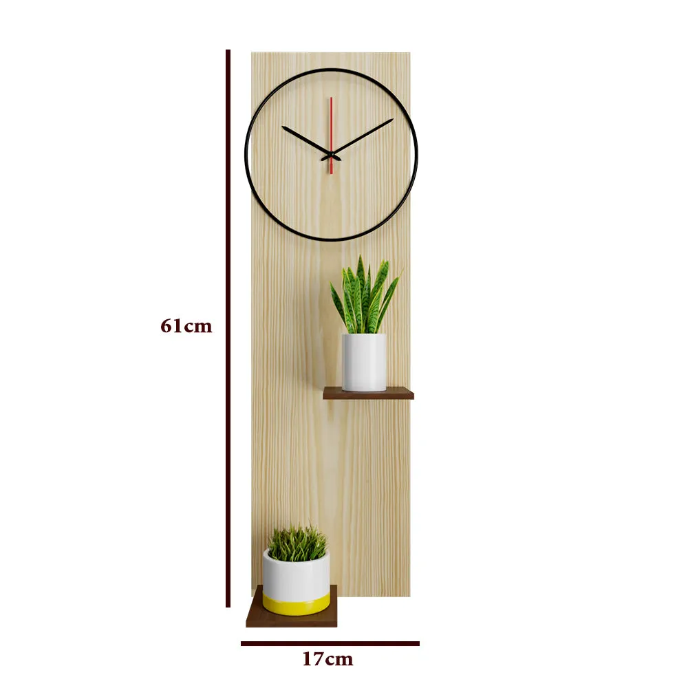 Minimalist Gardenia Big Wall Clock