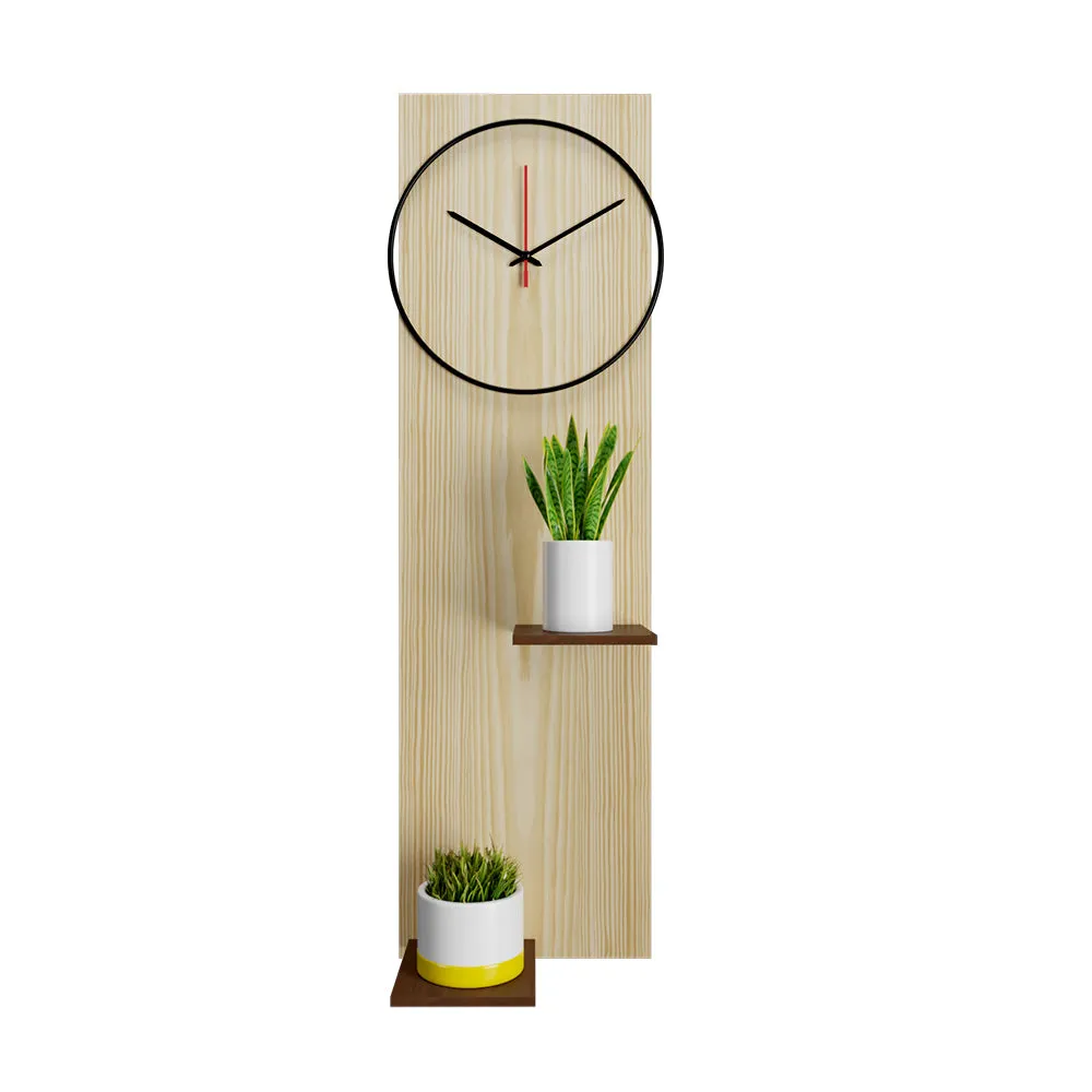 Minimalist Gardenia Big Wall Clock
