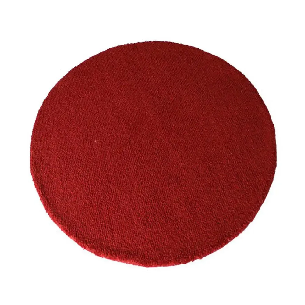 Minimalist Red Woolen Carpet 3 ft