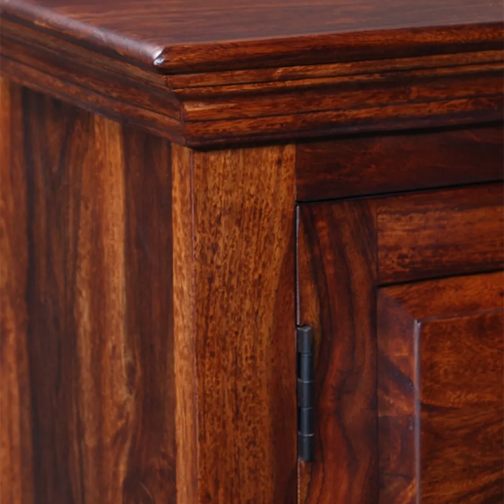 Minimalist Sheesham Wood Cabinet