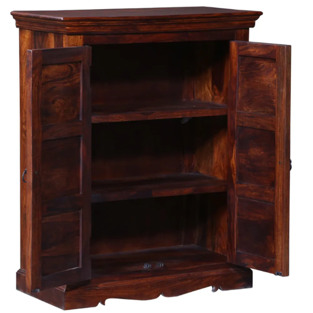 Minimalist Sheesham Wood Cabinet