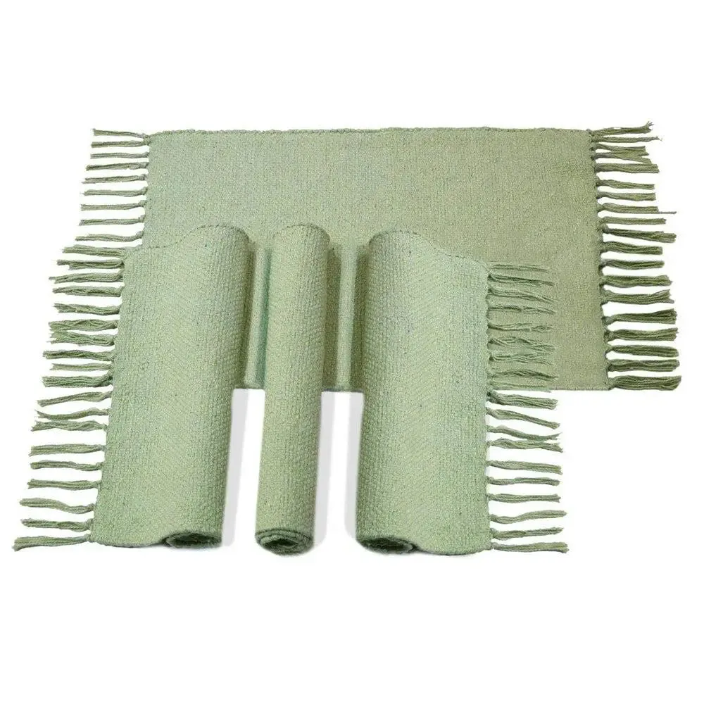 Mint Green Soft Cotton Placemat Set Of 4