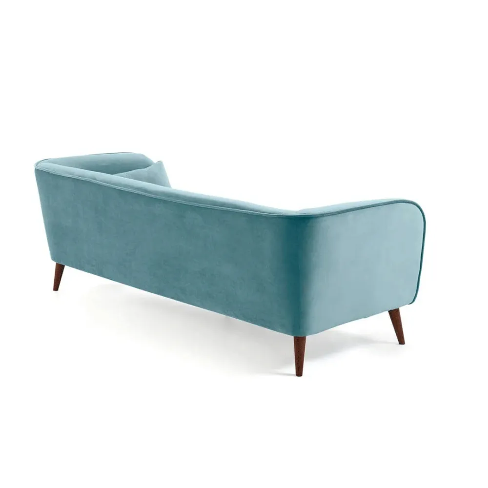 WallMantra Modern 3 seater sofa – Light Blue