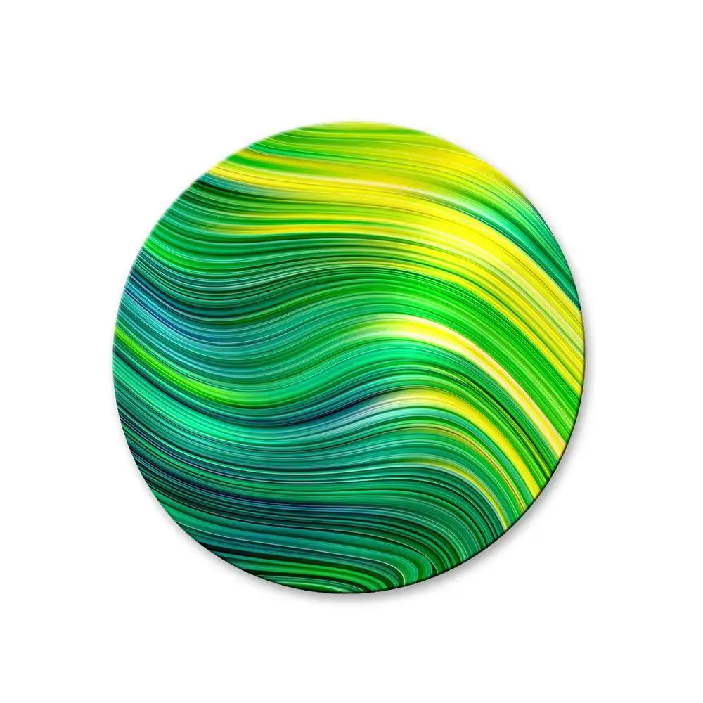 Modern Abstract Art Round Shape Canvas wall Painting