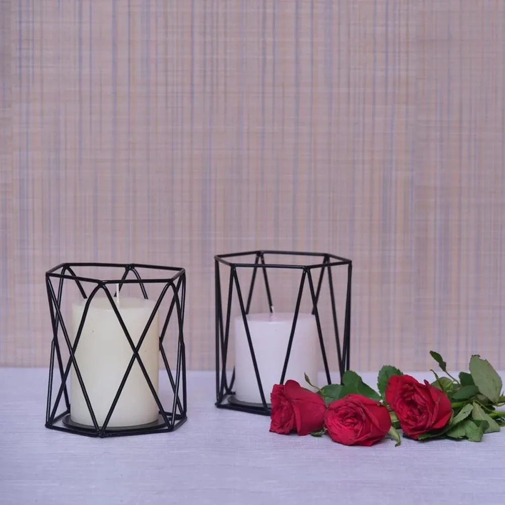 Modern Candle Holder (Set of 2)