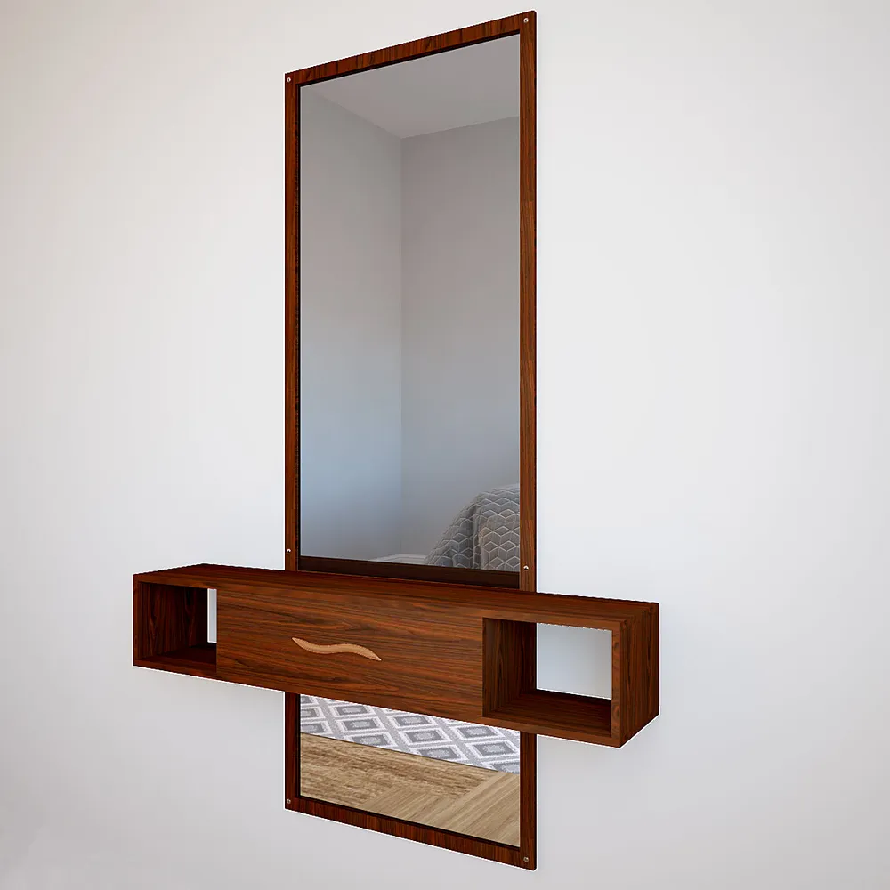 Modern Classic Premium Wooden Dressing Mirror Regular ( 101CM X 38CM )