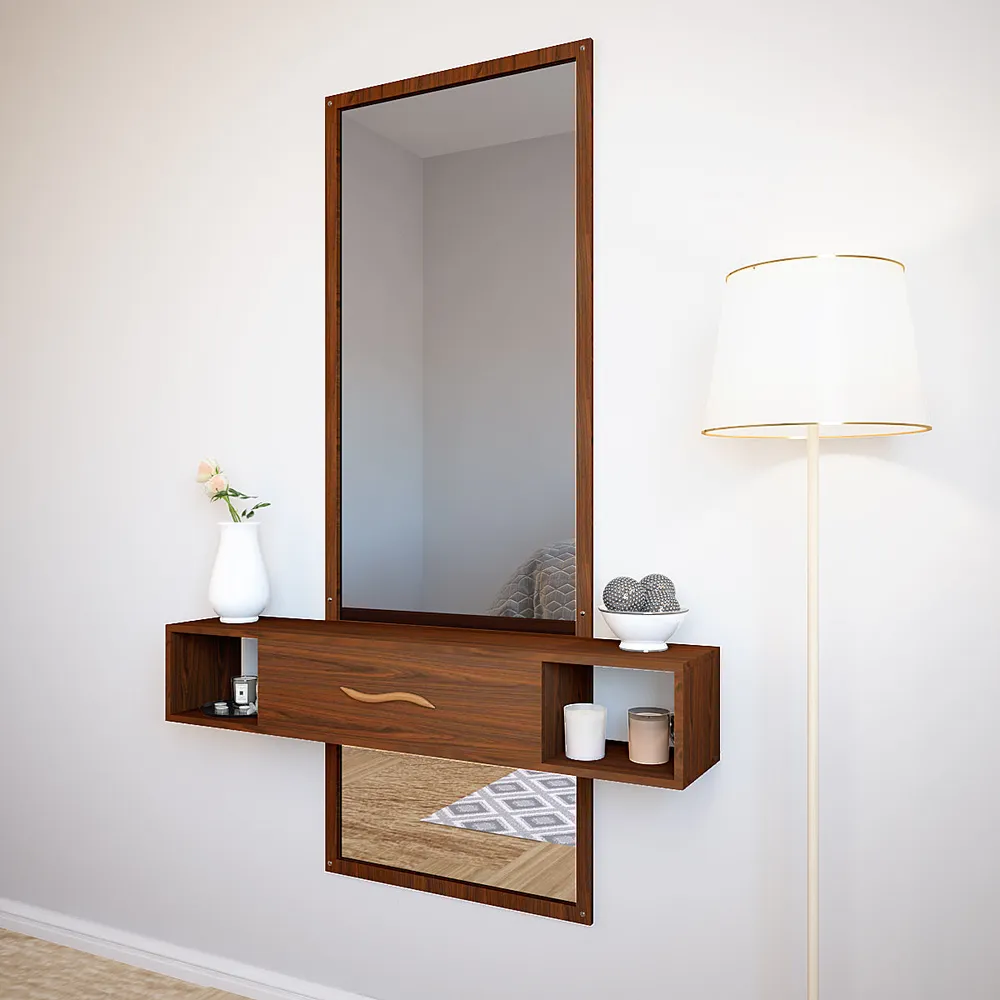 Modern Classic Premium Wooden Dressing Mirror Regular ( 101CM X 38CM )