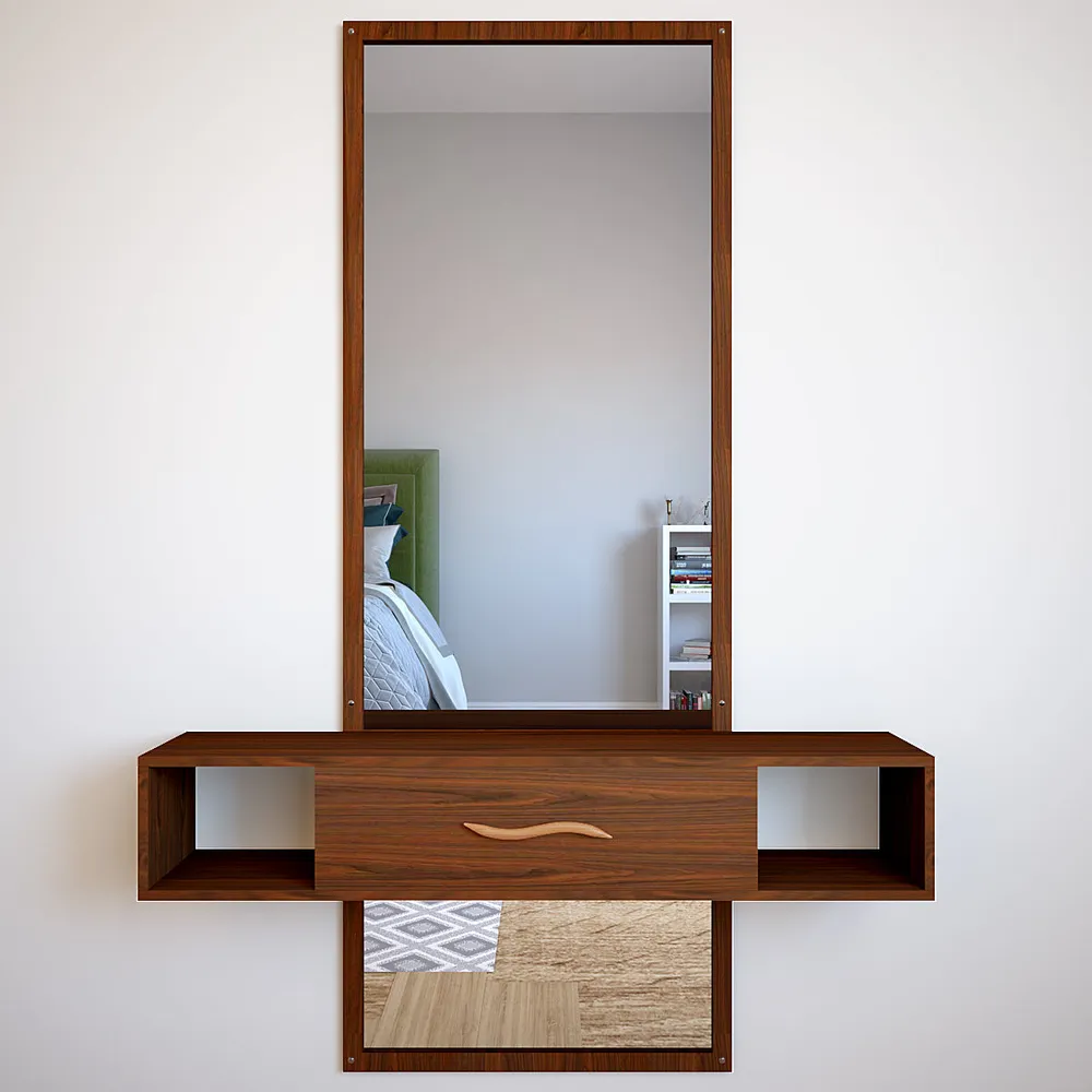 Modern Classic Premium Wooden Dressing Mirror Regular ( 101CM X 38CM )