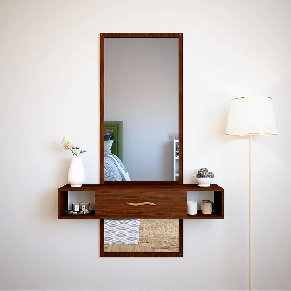 Modern Classic Premium Wooden Dressing Mirror Regular ( 101CM X 38CM )