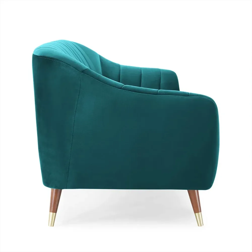 WallMantra Modern design 3 seater sofa - Ocean Teal