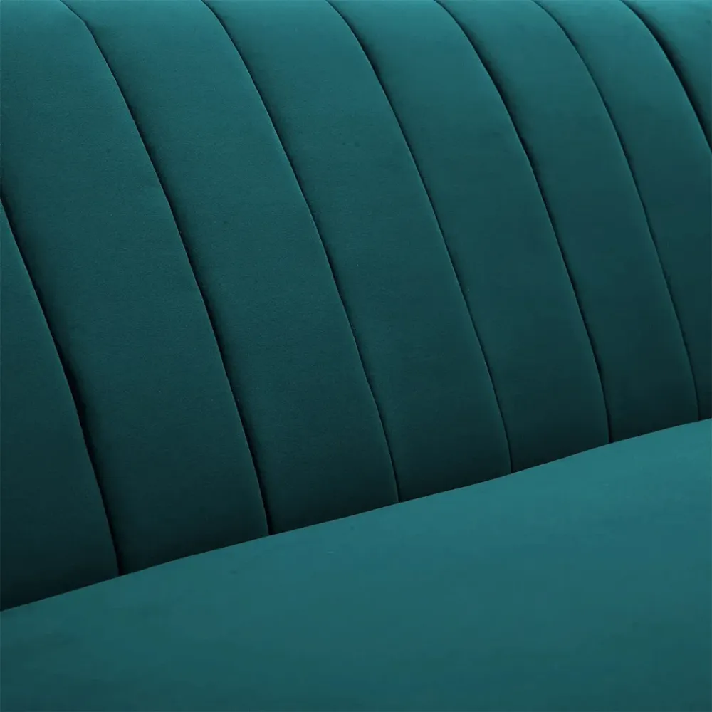 WallMantra Modern design 3 seater sofa - Ocean Teal