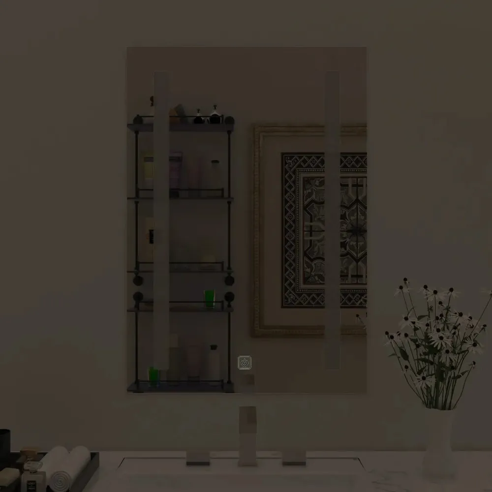 Modern Designed LED Rectangular Bathroom Mirror