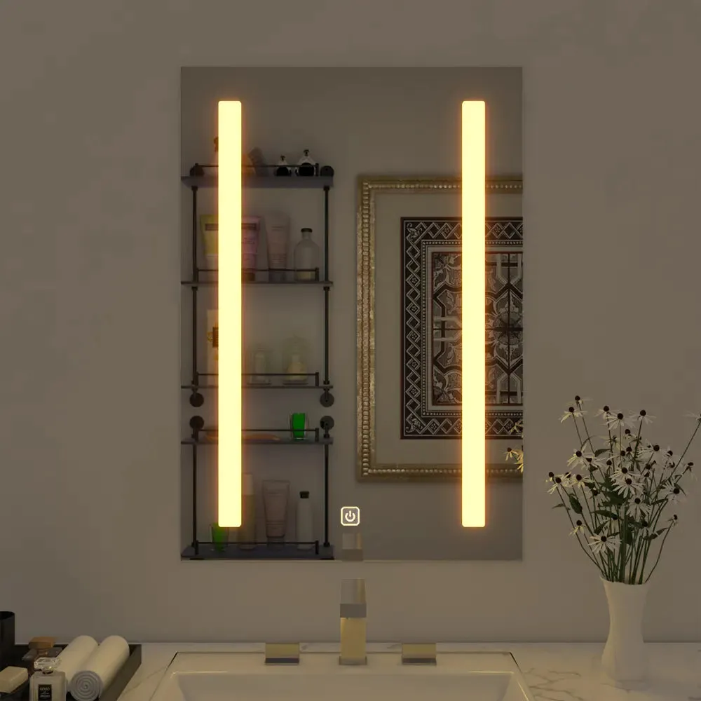 Modern Designed LED Rectangular Bathroom Mirror