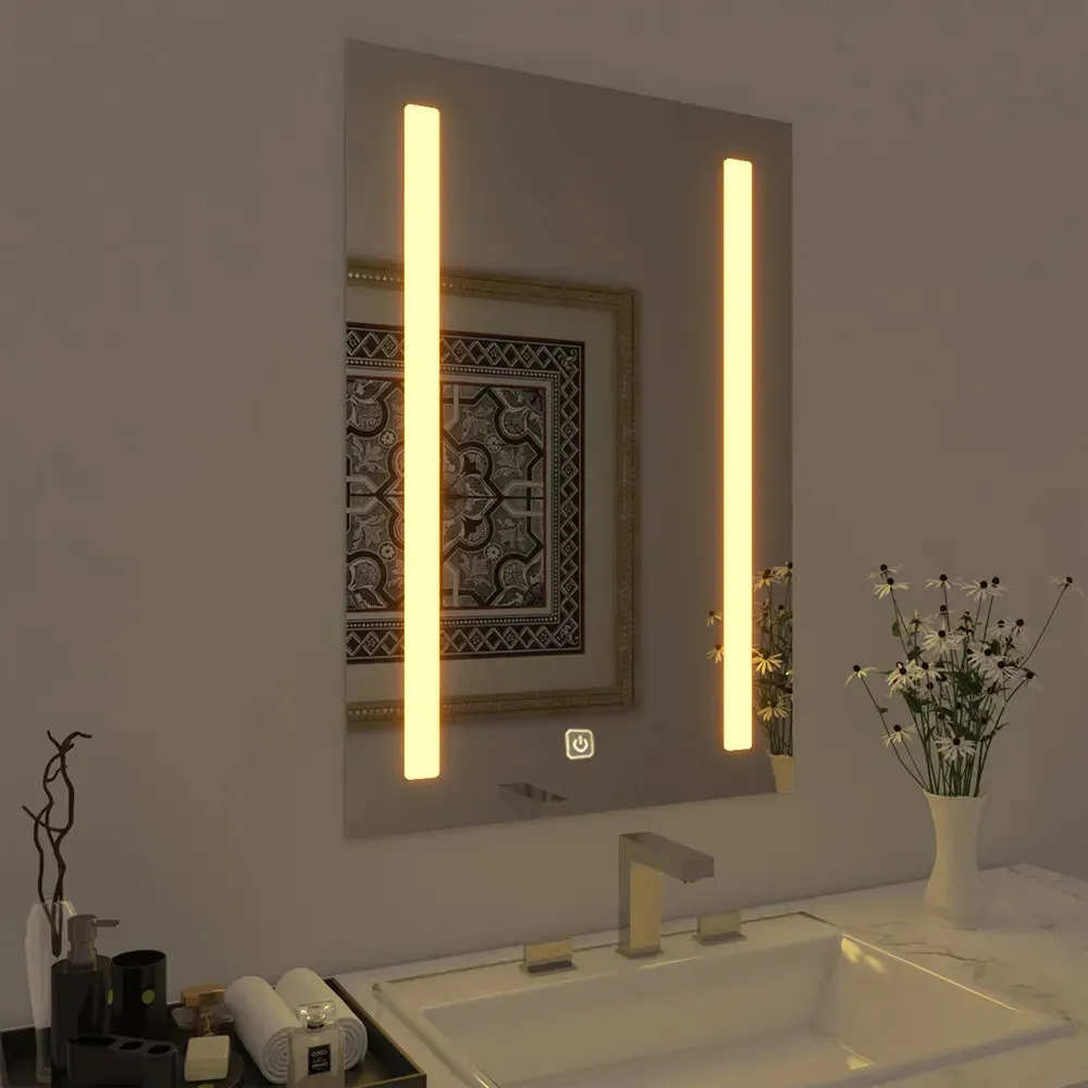 Modern Designed LED Rectangular Bathroom Mirror