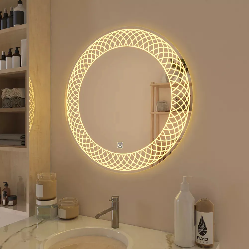 Modern Designed LED Round Bathroom Mirror