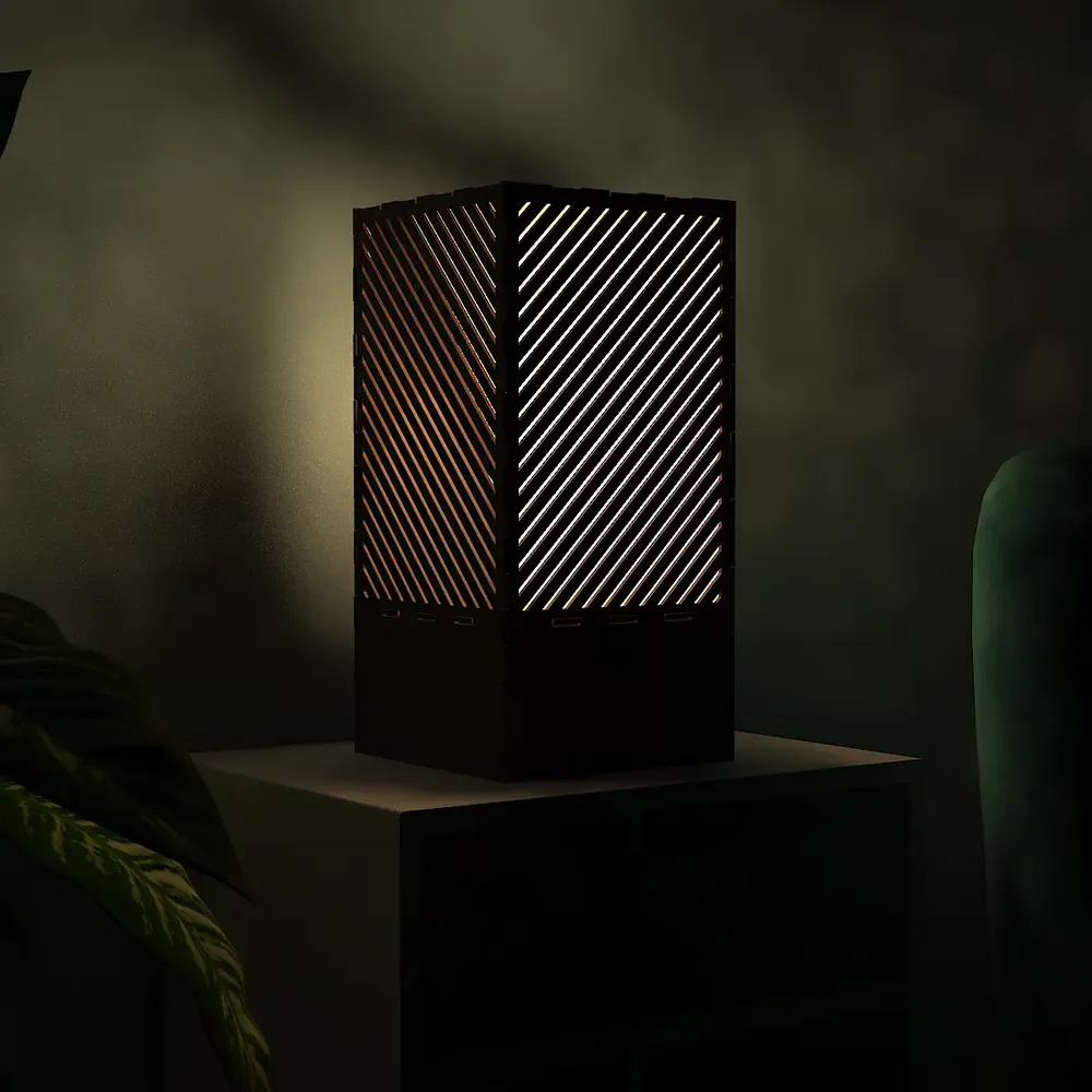 Modern Designer  Wood Table Lamp / Table Light / Modern Lamp