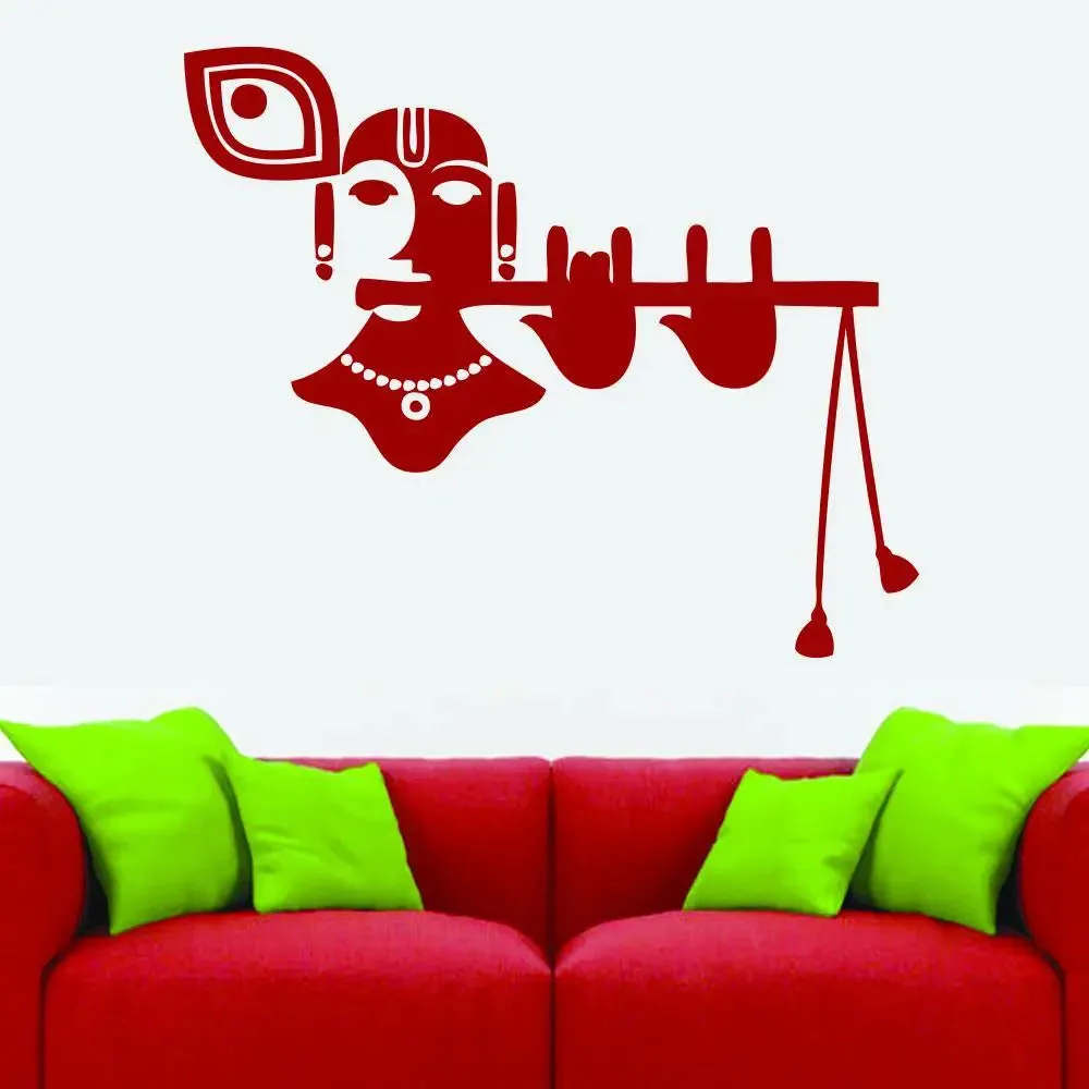 Modern Krishna wall sticker