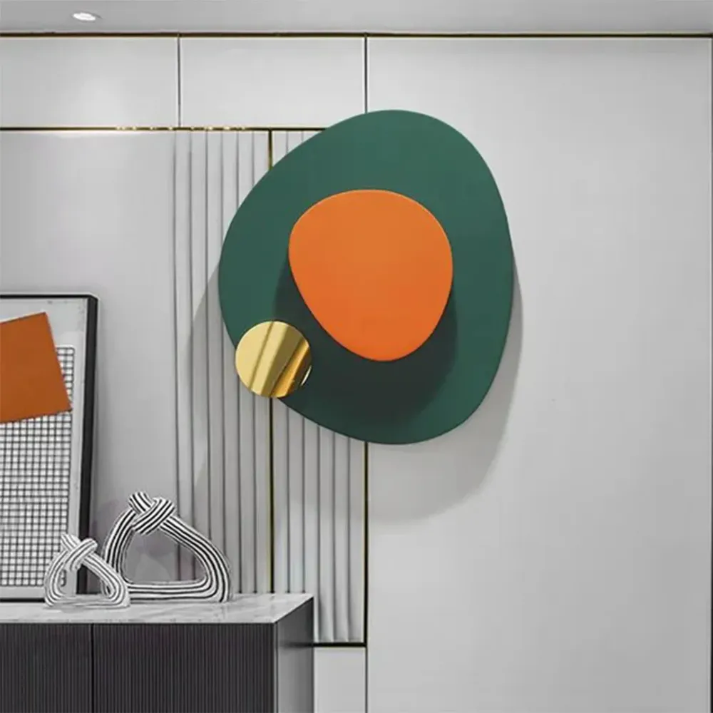 WallMantra Modern Pebble Wall Accent Metal Art