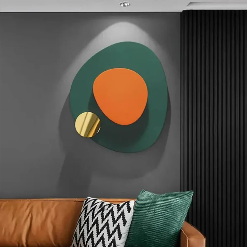 WallMantra Modern Pebble Wall Accent Metal Art