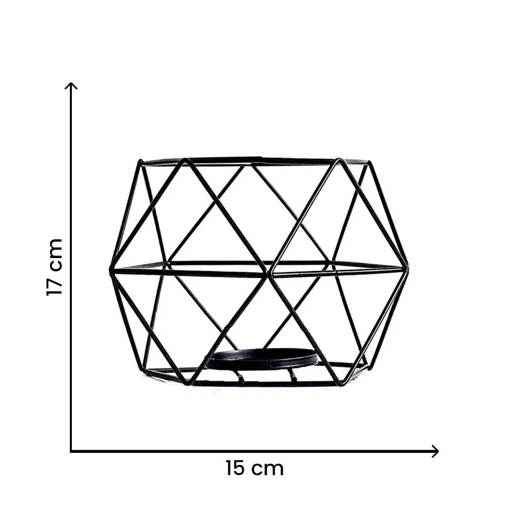 Modern Perspective Flourishing Candle Holder