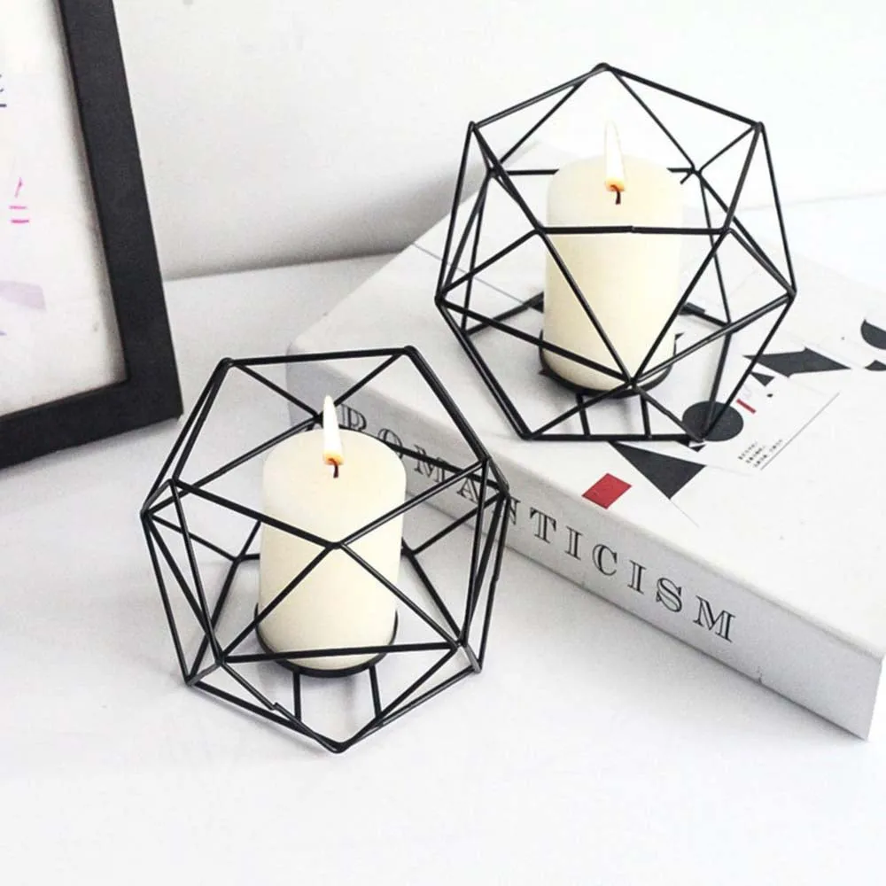 Modern Perspective Flourishing Candle Holder