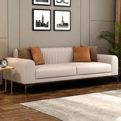 WallMantra Morden 3 seater sofa in Jade Ivory