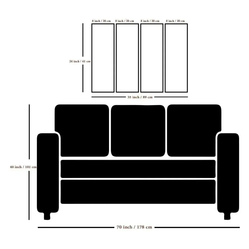 Multicolour Krishna with Flute Spiritual Canvas Print 4 Pieces Wall Painting