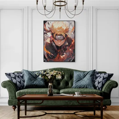 Naruto Uzumaki Anime Canvas Wall Painting
