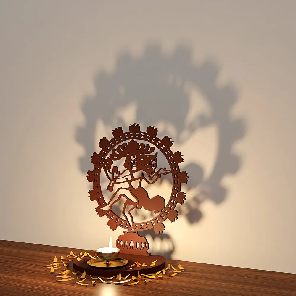 Natraj Shadow Tea Light Holder