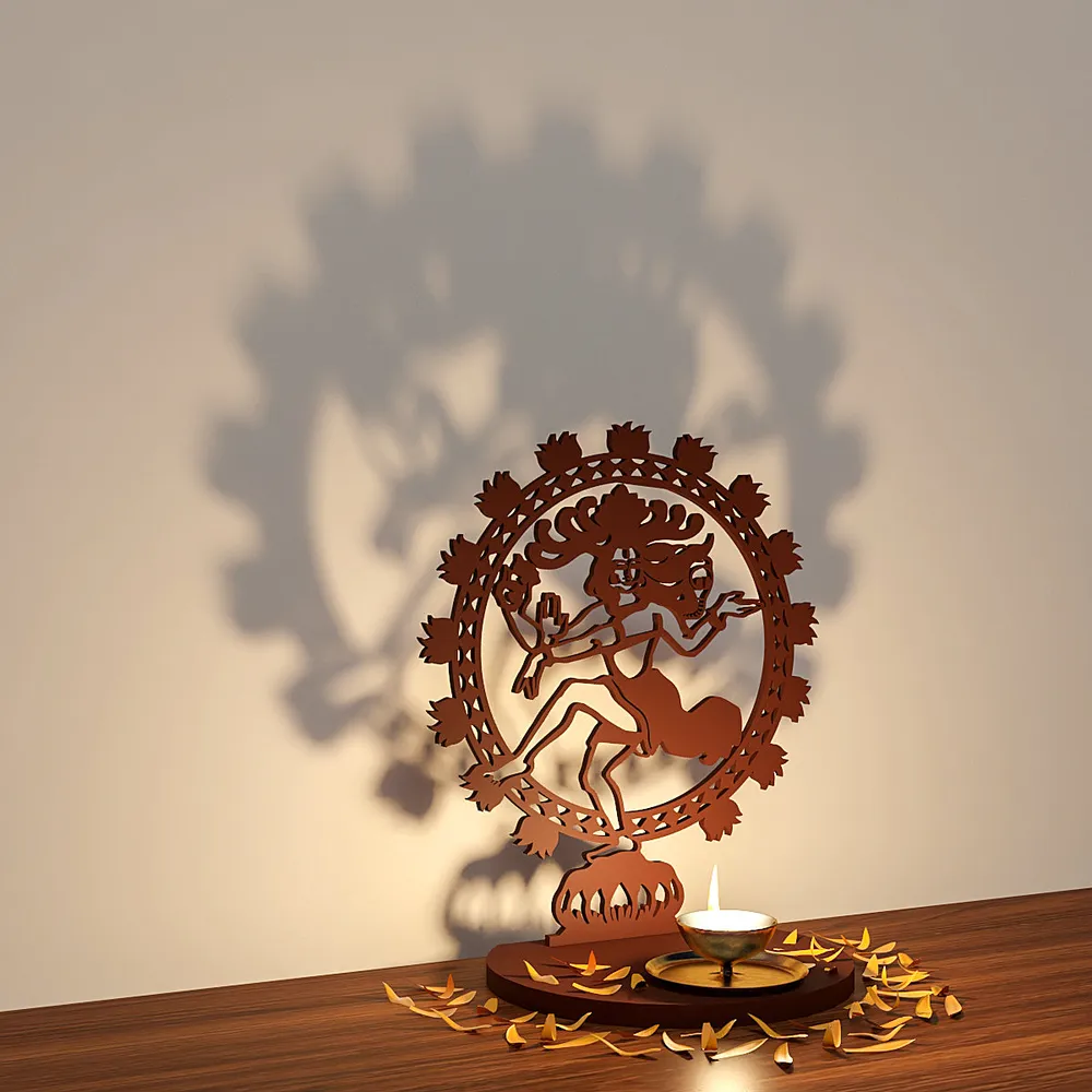 Natraj Shadow Tea Light Holder