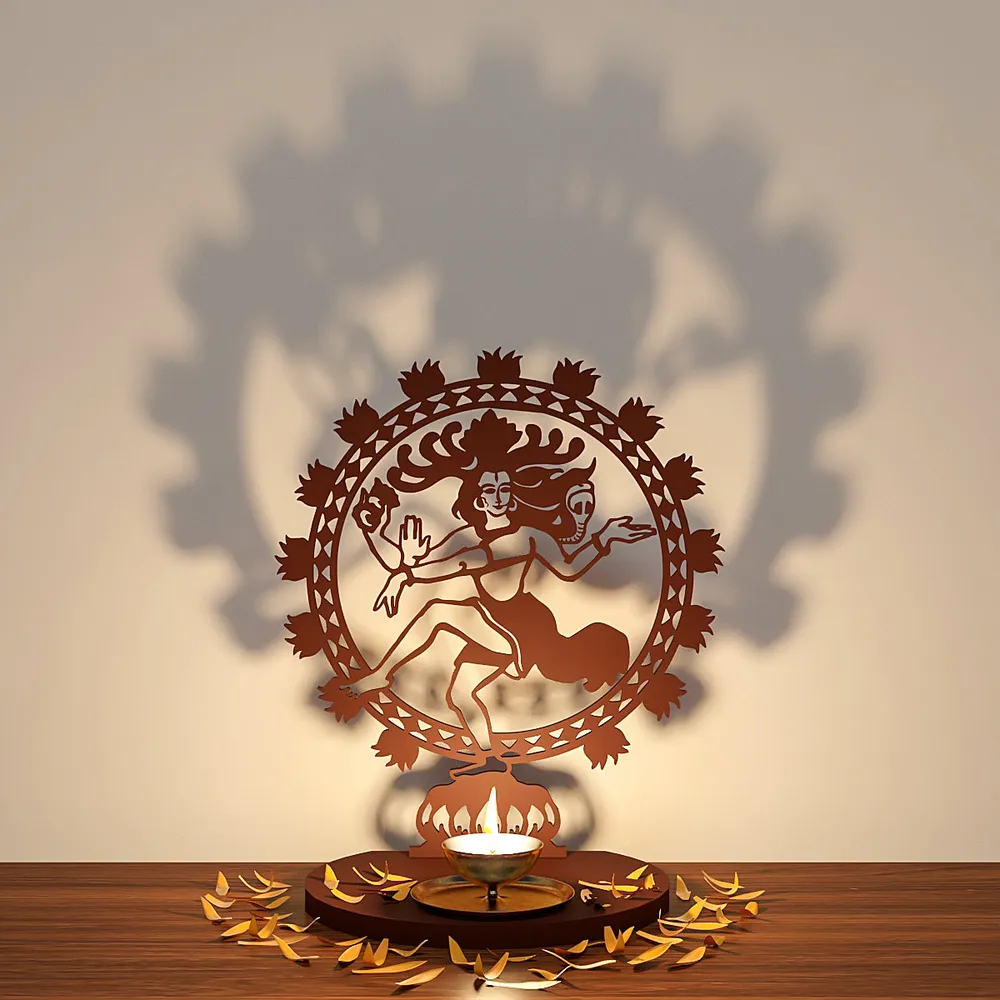 Natraj Shadow Tea Light Holder