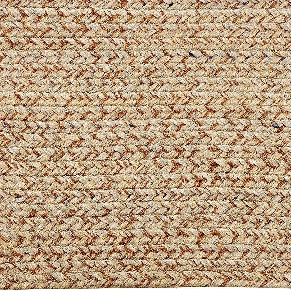 Natural Beige Traditional Handwoven Area Rug (4 x 6) ft