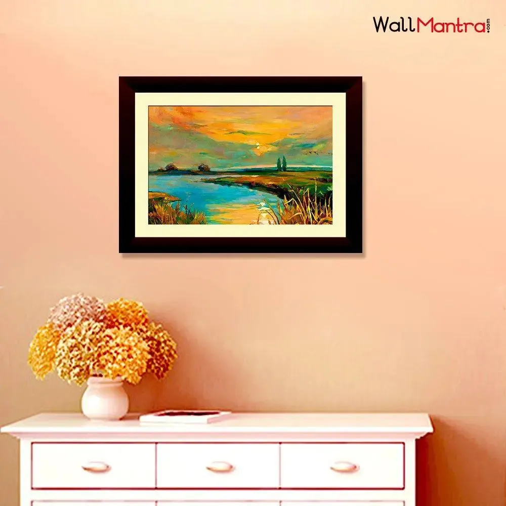 Nature Art Framed Wall Painting For Home