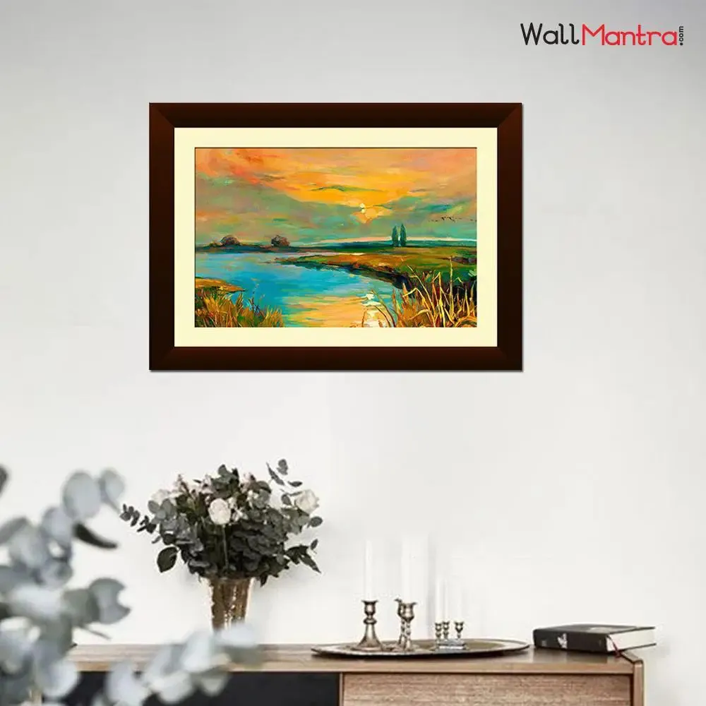 Nature Art Framed Wall Painting For Home
