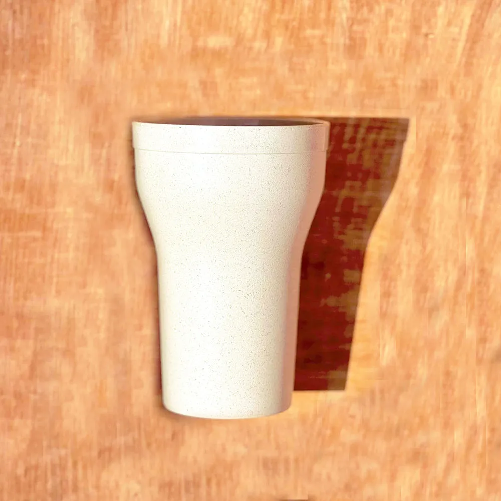 Nature's Bounty Organic Bamboo Designer Glasses Set Of 4 Chroma Pink