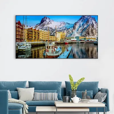 Nature's Scenery Canvas Big Panoramic Wall Hanging