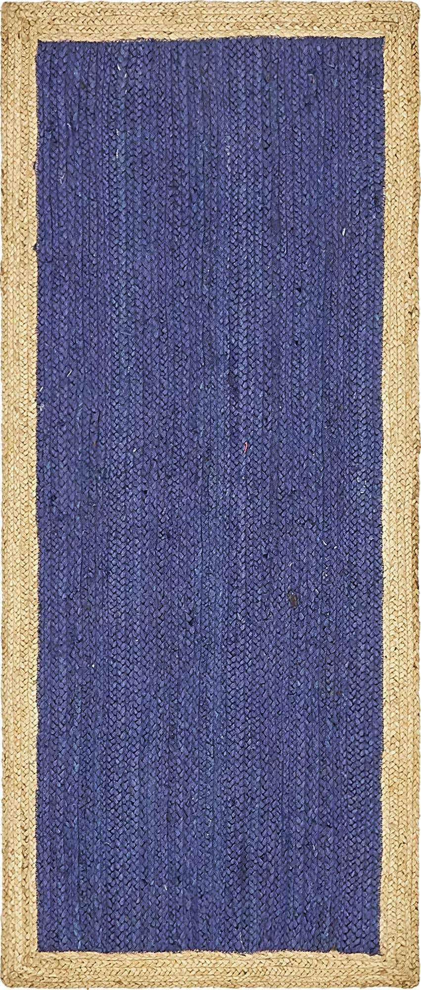 Navy Blue Tint Classic Jute Rug S (4*6ft)
