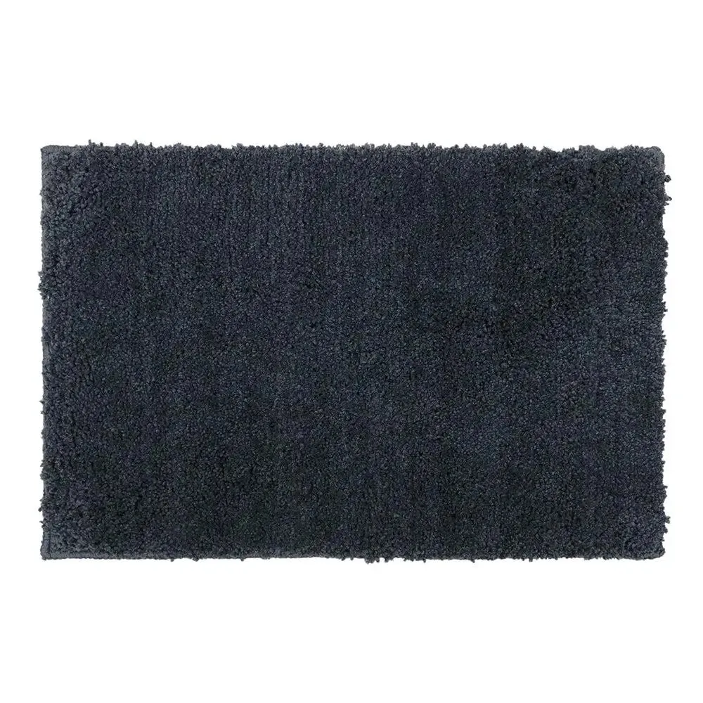 Navyblue Microfibre Premium Plain Bathmat (40 x 60) cm