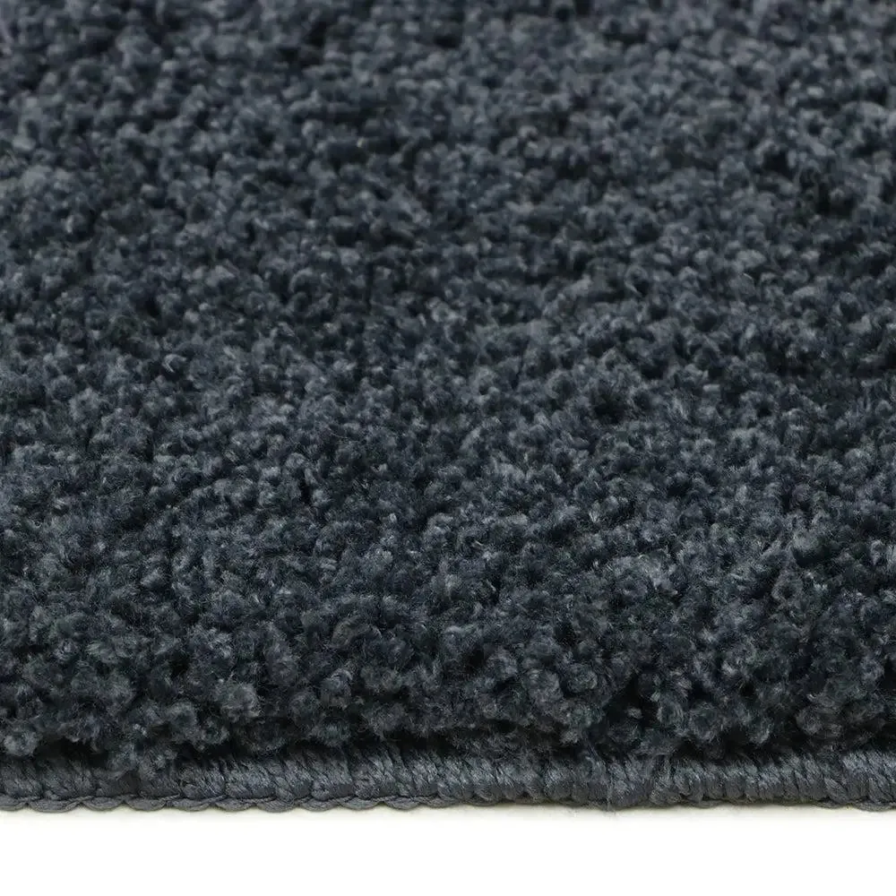 Navyblue Microfibre Premium Plain Bathmat (40 x 60) cm
