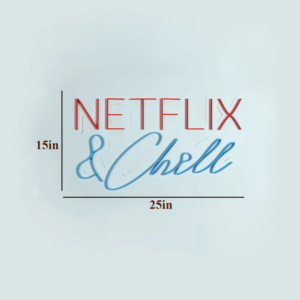Netflix &amp; Chill Neon LED Light
