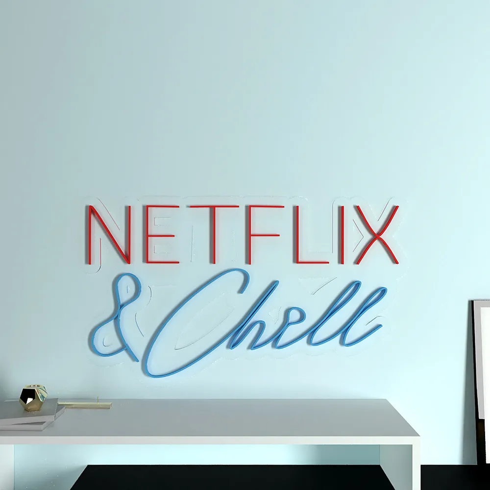 Netflix &amp; Chill Neon LED Light