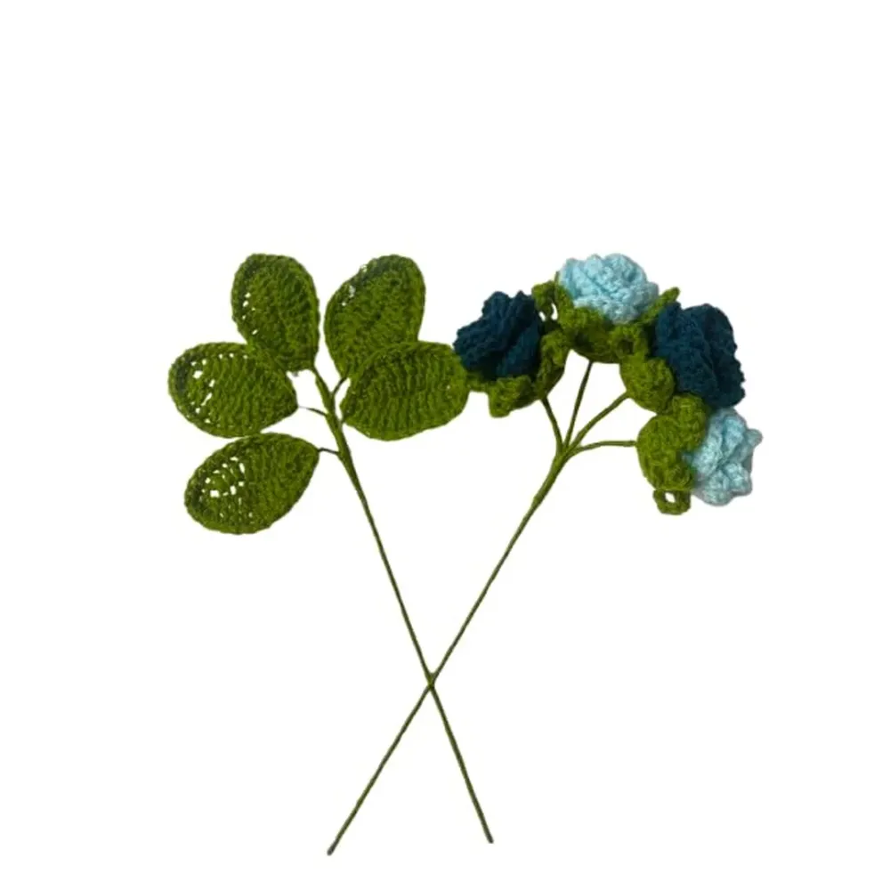 WallMantra Ocean Hue Crochet Bouquet 