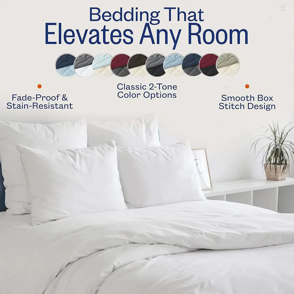 Pink & Brown Quilted Single Bed Comforter