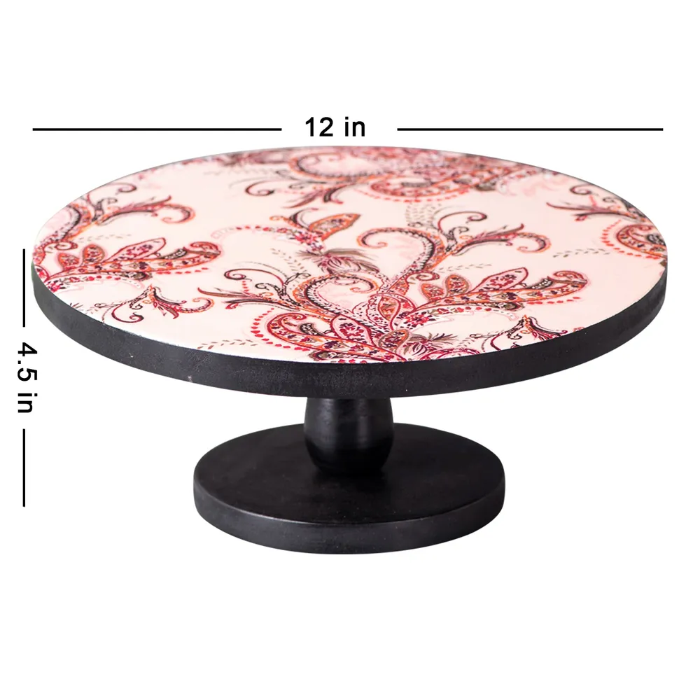 Pink Designer Classic MDF Cake Stand