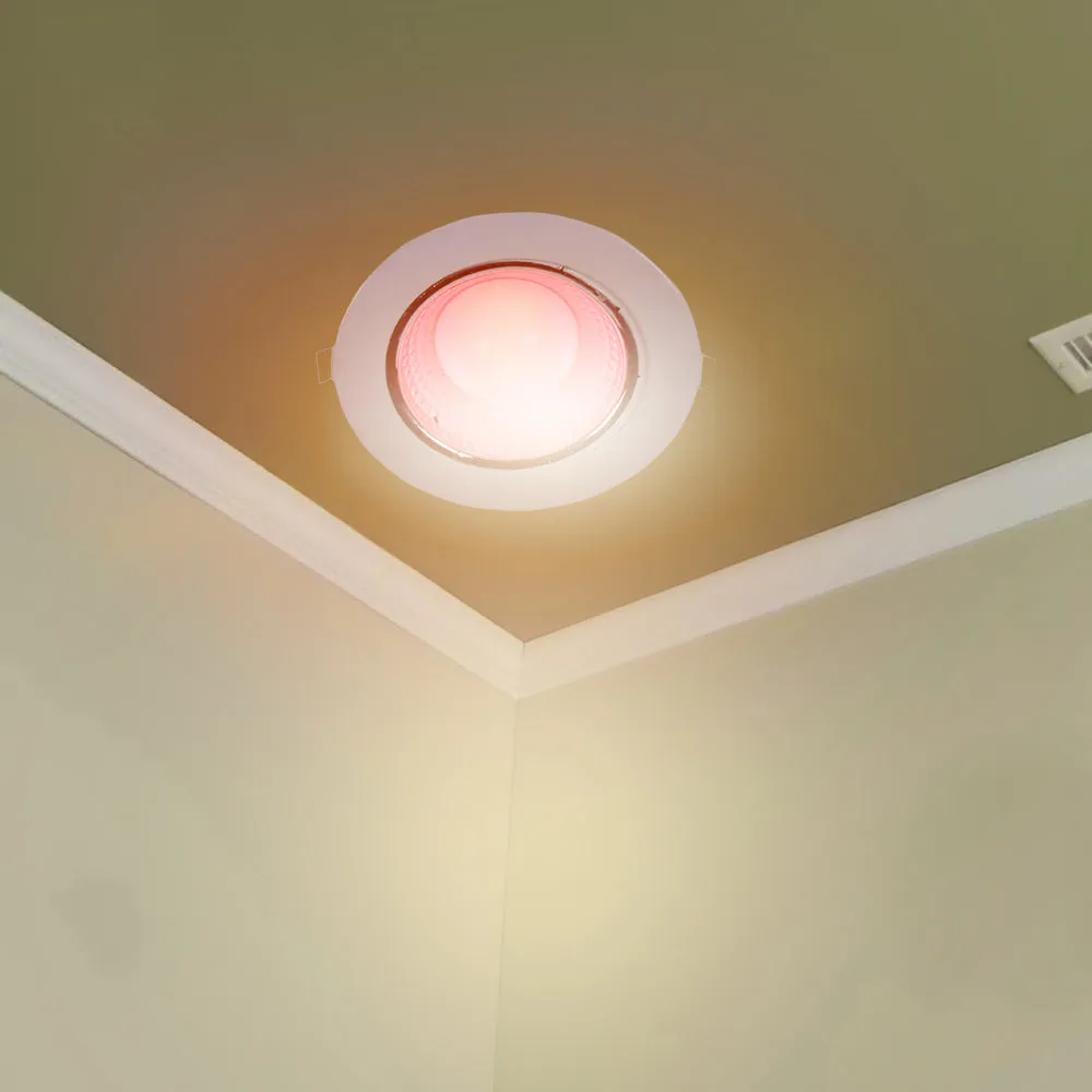 Pink Halo Decorative Flush Mount Light
