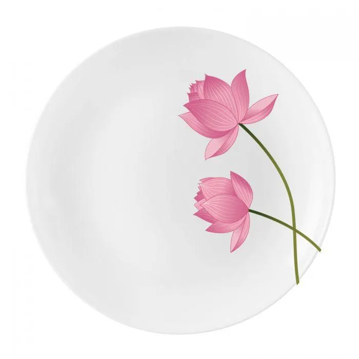 Pink Iris Charming Dinner Set of 27 Pieces