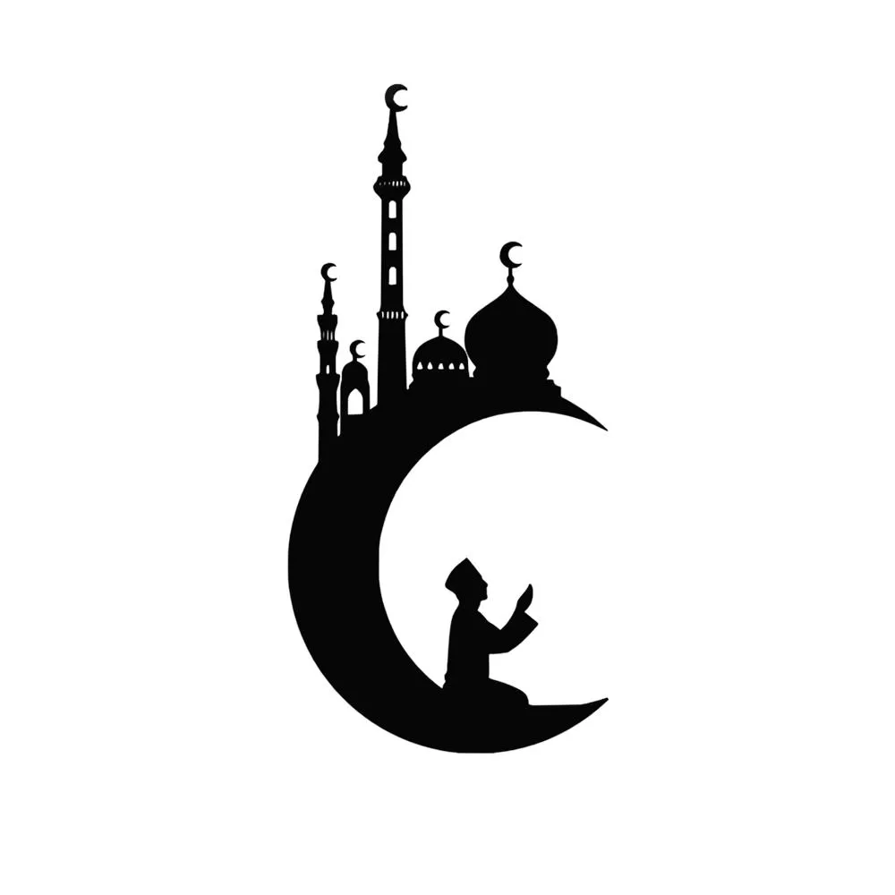 Pious Namaz Wooden Wall Hanging