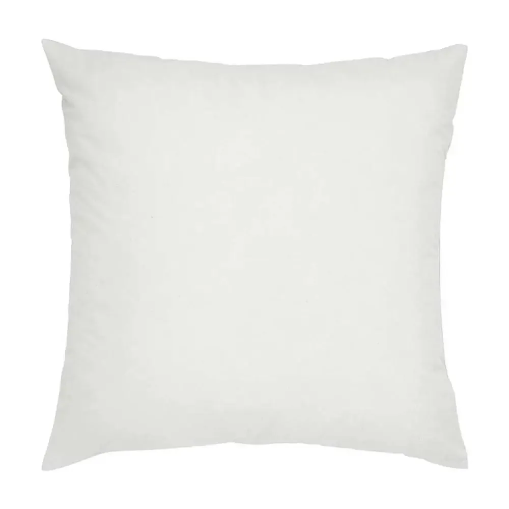 Plain White Poly-Fiber Cushion Fillers Set Of 2 (18" x 18")