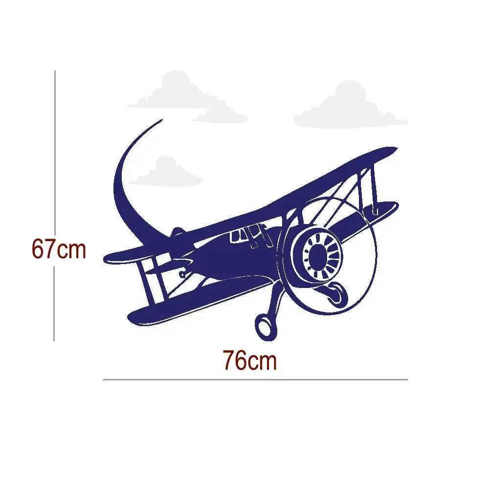Plane Wall Sticker & Wall Decal For Kids Room