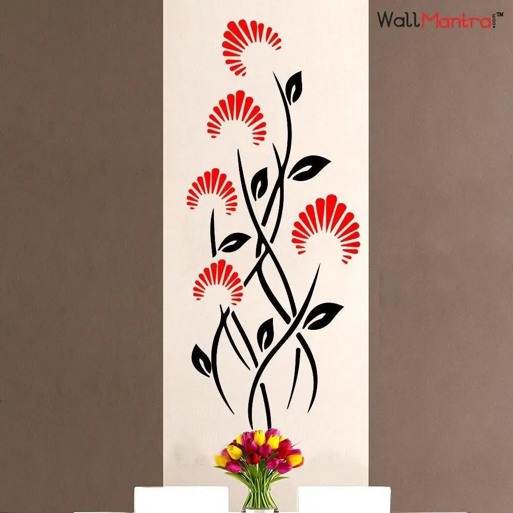 Plant Wall Sticker for Living Room, Bedroom, Office Decoration